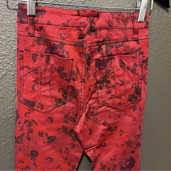 Daang Goodman Tripp HIGH WAIST FLORAL SKINNY 1/25 - Picture 8 of 16